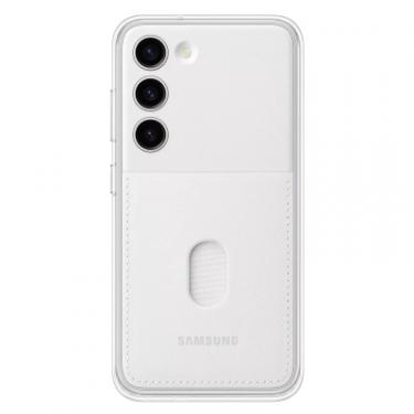 Чехол для мобильного телефона Samsung Galaxy S23 Frame Case White Фото
