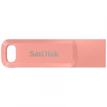 USB флеш накопитель SanDisk 256GB Ultra Dual Drive Go USB 3.0/Type-C Peach Фото 3
