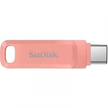 USB флеш накопитель SanDisk 256GB Ultra Dual Drive Go USB 3.0/Type-C Peach Фото 4