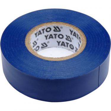 Изоляционная лента Yato 20мх19мм синя Фото