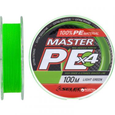 Шнур Select Master PE 100m Light Green 0.08mm 11kg Фото