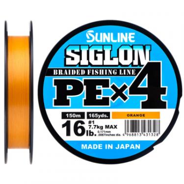 Шнур Sunline Siglon PE н4 300m 2.5/0.270mm 40lb/18.5kg Помаранч Фото