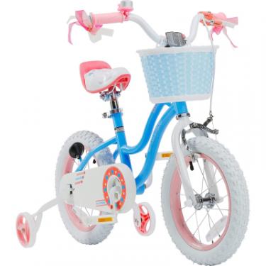 Детский велосипед Royal Baby Star Girl 16", Officaial UA, синій Фото 1