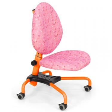 Детское кресло Pondi Эрго Ноты Розово-оранжевое Фото