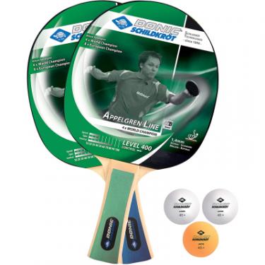 Комплект для настольного тенниса Donic Appelgren 400 2-player set Фото