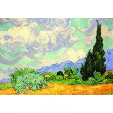 Пазл Piatnik Пшеничне поле з кипарисом Вінсент ван Гог, 1000 ел Фото 1