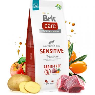 Сухой корм для собак Brit Care Dog Grain-free Sensitive з олениною 1 кг Фото 1