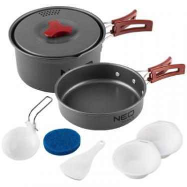 Набор туристической посуды Neo Tools 7в1 LFGB 0.42кг Фото