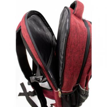 Рюкзак школьный Cool For School Червоний з коричневим 175+ см Фото 4