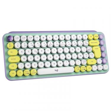 Клавиатура Logitech POP Keys Wireless Mechanical Keyboard UA Daydream Фото 1