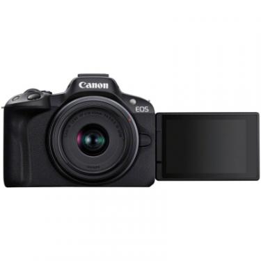 Цифровой фотоаппарат Canon EOS R50 + RF-S 18-45 IS STM Black Фото 3