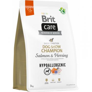 Сухой корм для собак Brit Care Dog Hypoallergenic Dog Show Champion з лососем і о Фото