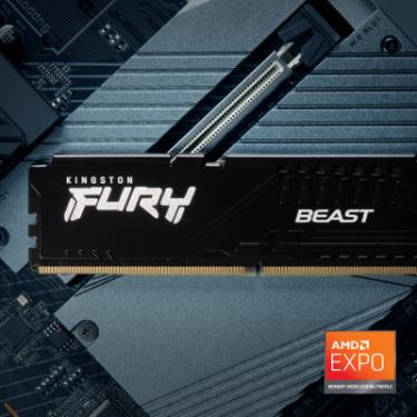 Модуль памяти для компьютера Kingston Fury (ex.HyperX) DDR5 16GB (2x8GB) 5600 MHz Beast Фото 6