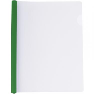 Папка-скоросшиватель Economix А4 з планкою-затиском 10 мм (2-65 аркушів), зелена Фото