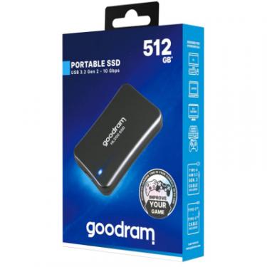 Накопитель SSD Goodram USB 3.2 512GB HL200 Фото 4