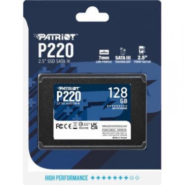 Накопитель SSD Patriot 2.5" 128GB P220 Фото 3