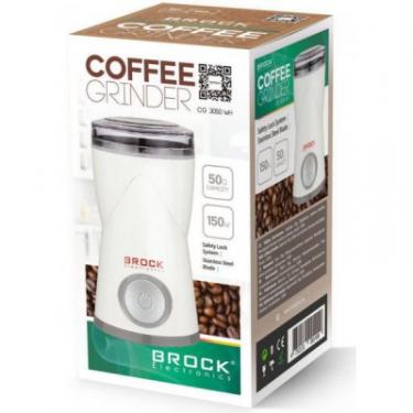 Кофемолка Brock CG 3050 WH Фото 1