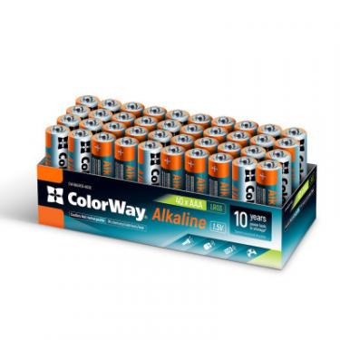 Батарейка ColorWay AAA LR6 Alkaline Power (лужні) * 40 colour box Фото