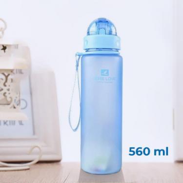 Бутылка для воды Casno 560 мл MX-5029 Блакитна Фото 1