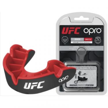 Капа Opro Silver UFC дитяча Black/Red Фото 2