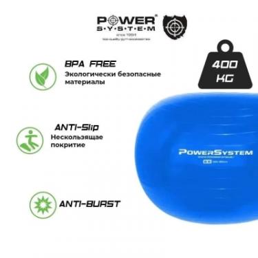 Мяч для фитнеса Power System PS-4011 Pro Gymball 55 см Pink Фото 1