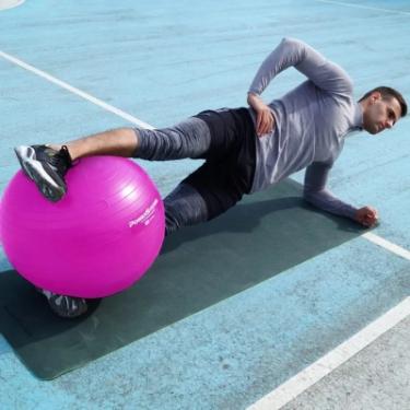 Мяч для фитнеса Power System PS-4011 Pro Gymball 55 см Pink Фото 3