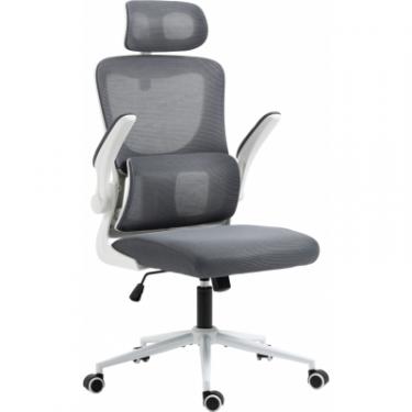 Офисное кресло GT Racer X-5728 White/Gray Фото 1