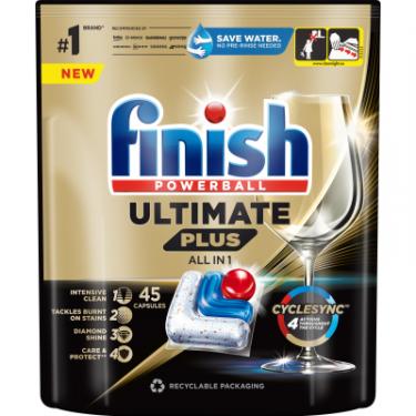 Таблетки для посудомоечных машин Finish Ultimate Plus All in 1 45 шт. Фото