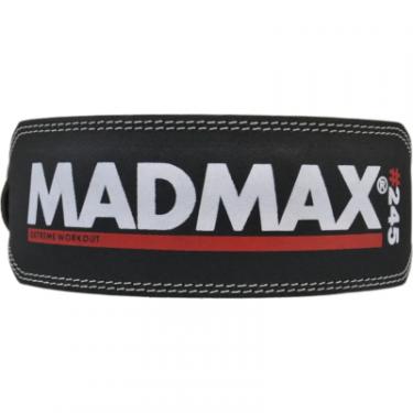Атлетический пояс MadMax MFB-245 Full leather шкіряний Black XXL Фото 1