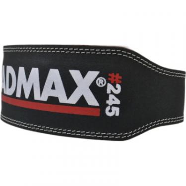 Атлетический пояс MadMax MFB-245 Full leather шкіряний Black XXL Фото 3