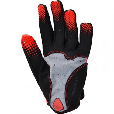 Перчатки для фитнеса MadMax MXG-101 X Gloves Black/Grey/Red XL Фото 2