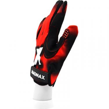 Перчатки для фитнеса MadMax MXG-101 X Gloves Black/Grey/Red XL Фото 3