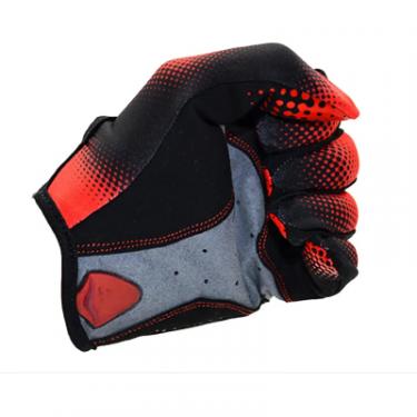 Перчатки для фитнеса MadMax MXG-101 X Gloves Black/Grey/Red XL Фото 6