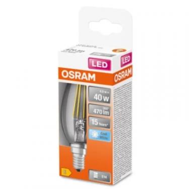 Лампочка Osram LED CL B40 4W/840 230V FIL E14 Фото 1