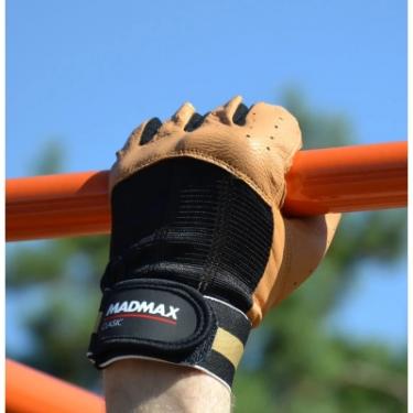 Перчатки для фитнеса MadMax MFG-248 Clasic Brown XL Фото 4