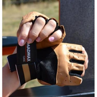 Перчатки для фитнеса MadMax MFG-248 Clasic Brown XL Фото 6