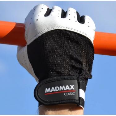 Перчатки для фитнеса MadMax MFG-248 Clasic White XXL Фото 9