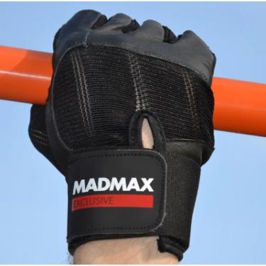 Перчатки для фитнеса MadMax MFG-269 Professional Exclusive Black S Фото 9