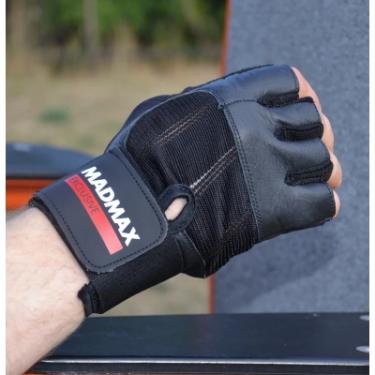 Перчатки для фитнеса MadMax MFG-269 Professional Exclusive Black S Фото 1