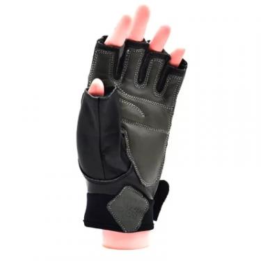 Перчатки для фитнеса MadMax MFG-820 MTi82 Black/Cool grey L Фото 2
