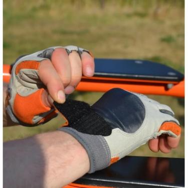 Перчатки для фитнеса MadMax MFG-850 Crazy Grey/Orange L Фото 9