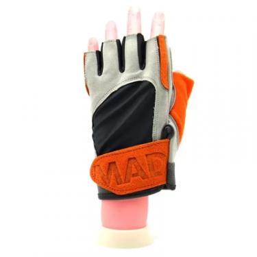 Перчатки для фитнеса MadMax MFG-850 Crazy Grey/Orange L Фото 1