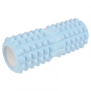 Масажный ролик U-Powex UP_1010 EVA foam roller 33x14см Type 2 Blue Фото