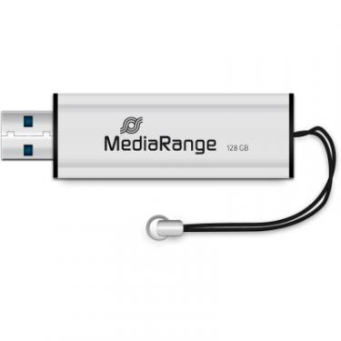 USB флеш накопитель Mediarange 128GB Black/Silver USB 3.0 Фото 2