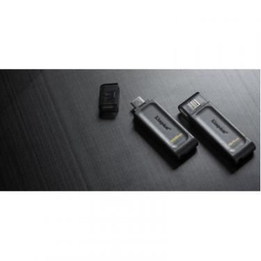 USB флеш накопитель Kingston 256GB DataTraveller 70 USB 3.2 / Type-C Фото 6