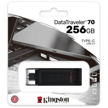 USB флеш накопитель Kingston 256GB DataTraveller 70 USB 3.2 / Type-C Фото 7