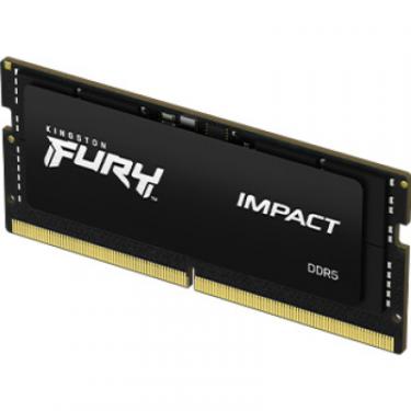 Модуль памяти для ноутбука Kingston Fury (ex.HyperX) SoDIMM DDR5 16GB 5600 MHz Impact Фото 2