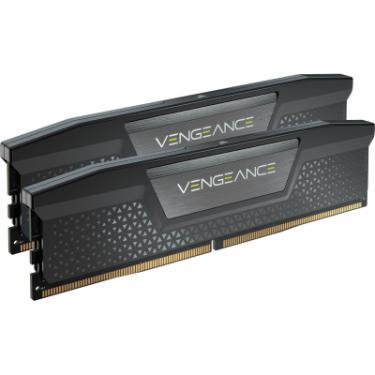 Модуль памяти для компьютера Corsair DDR5 64GB (2x32GB) 5600 MHz Vengeance Black Фото 1