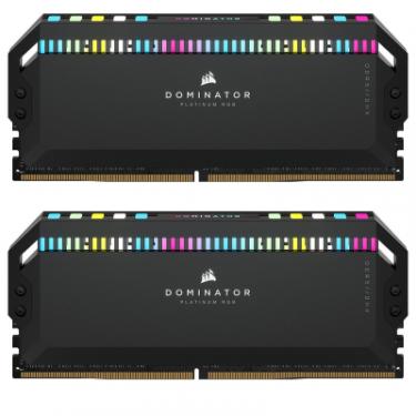 Модуль памяти для компьютера Corsair DDR5 64GB (2x32GB) 6600 MHz Dominator Platinum RGB Фото