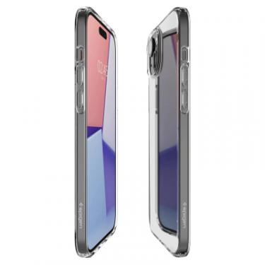 Чехол для мобильного телефона Spigen Apple iPhone 15 Plus Liquid Crystal, Crystal Clear Фото 6